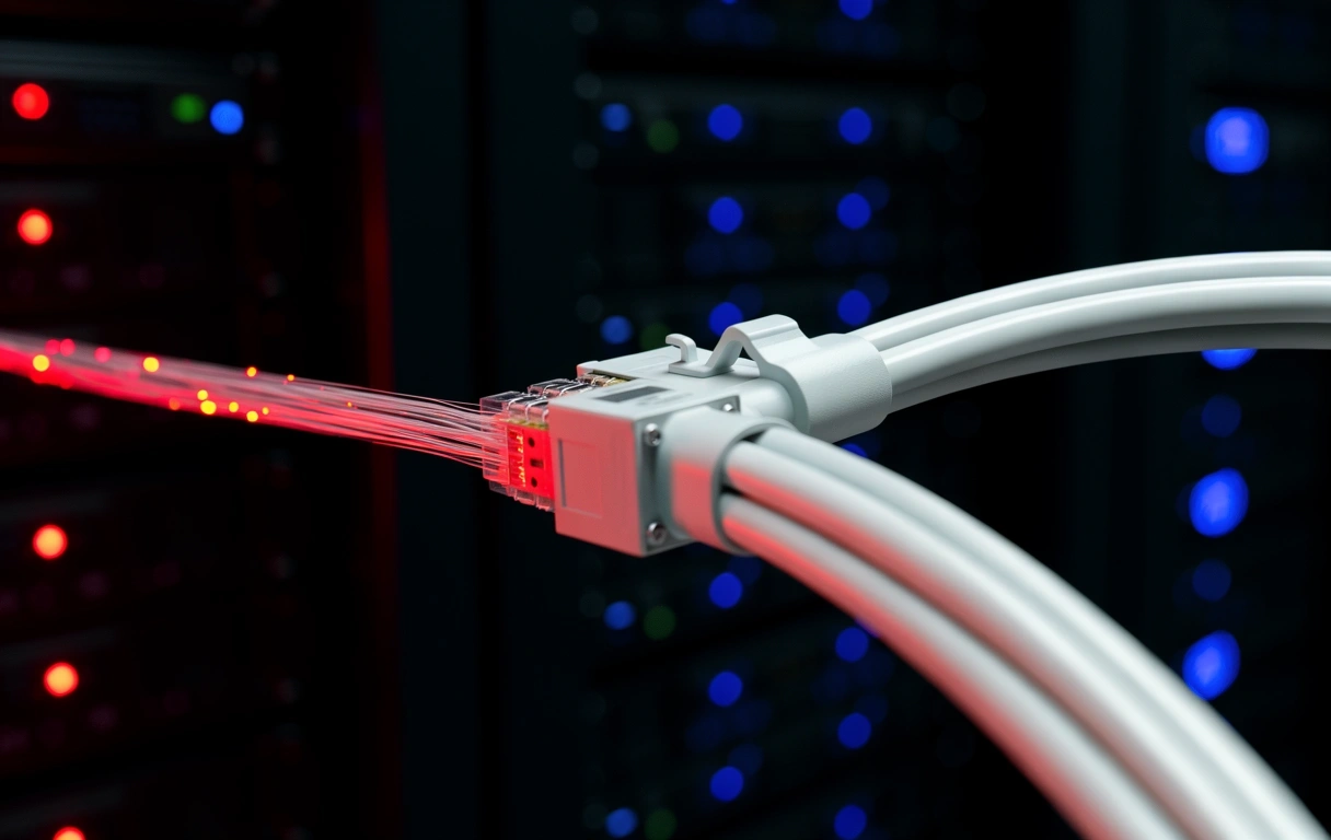 Fiber optic data cables