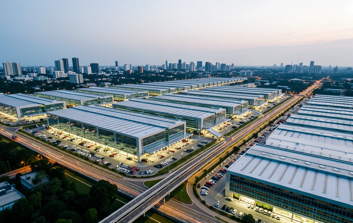 Kuala Lumpur industrial landscape